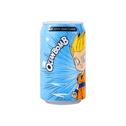 Ocean Bomb Dragon Ball Sparkling Water White Grape - 11.1 oz