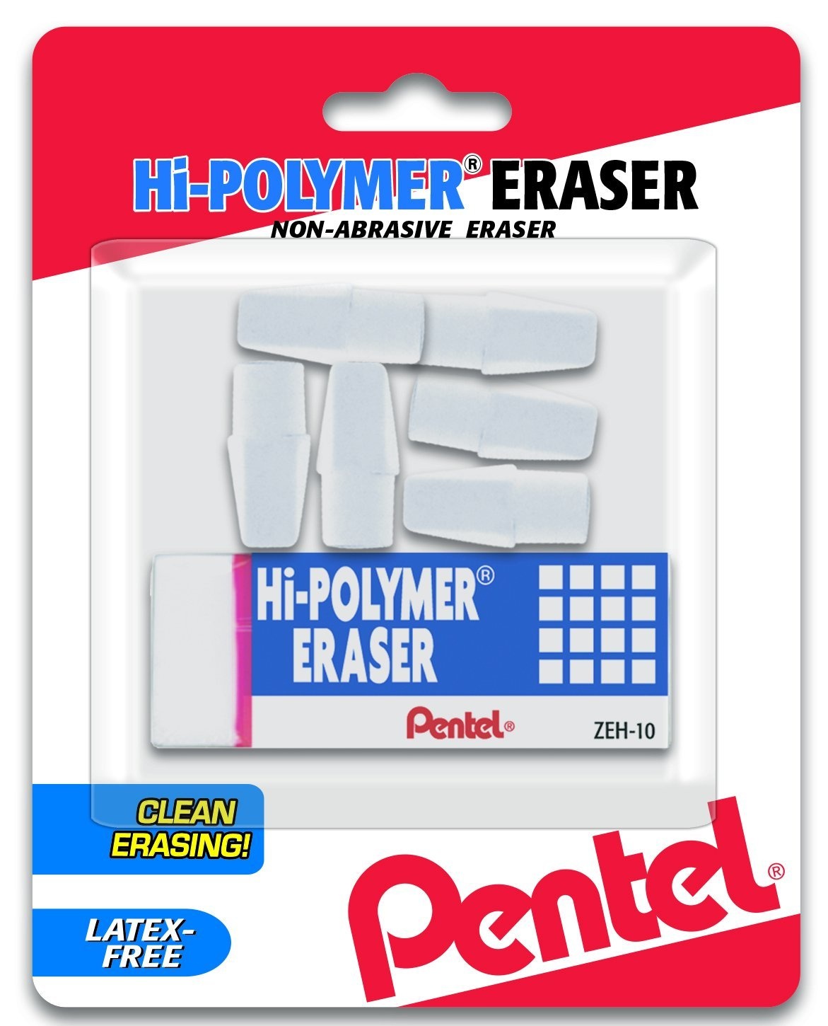 slide 1 of 1, Pentel Eraser Hi Polymer, 1 ct