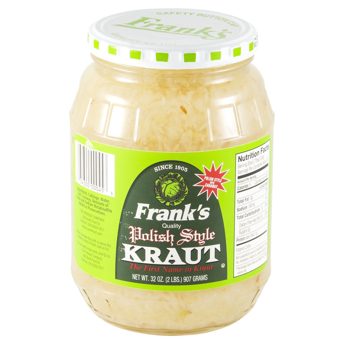 slide 1 of 13, Frank's Polish Style Kraut, 32 oz