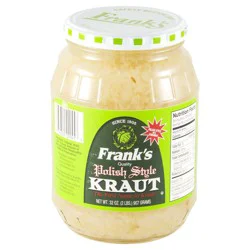 Frank's Polish Style Kraut With Caraway Seeds - 32 oz