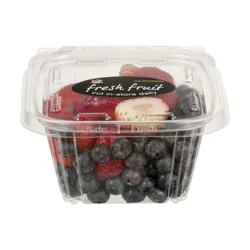 Strawberries & Blueberries Cut