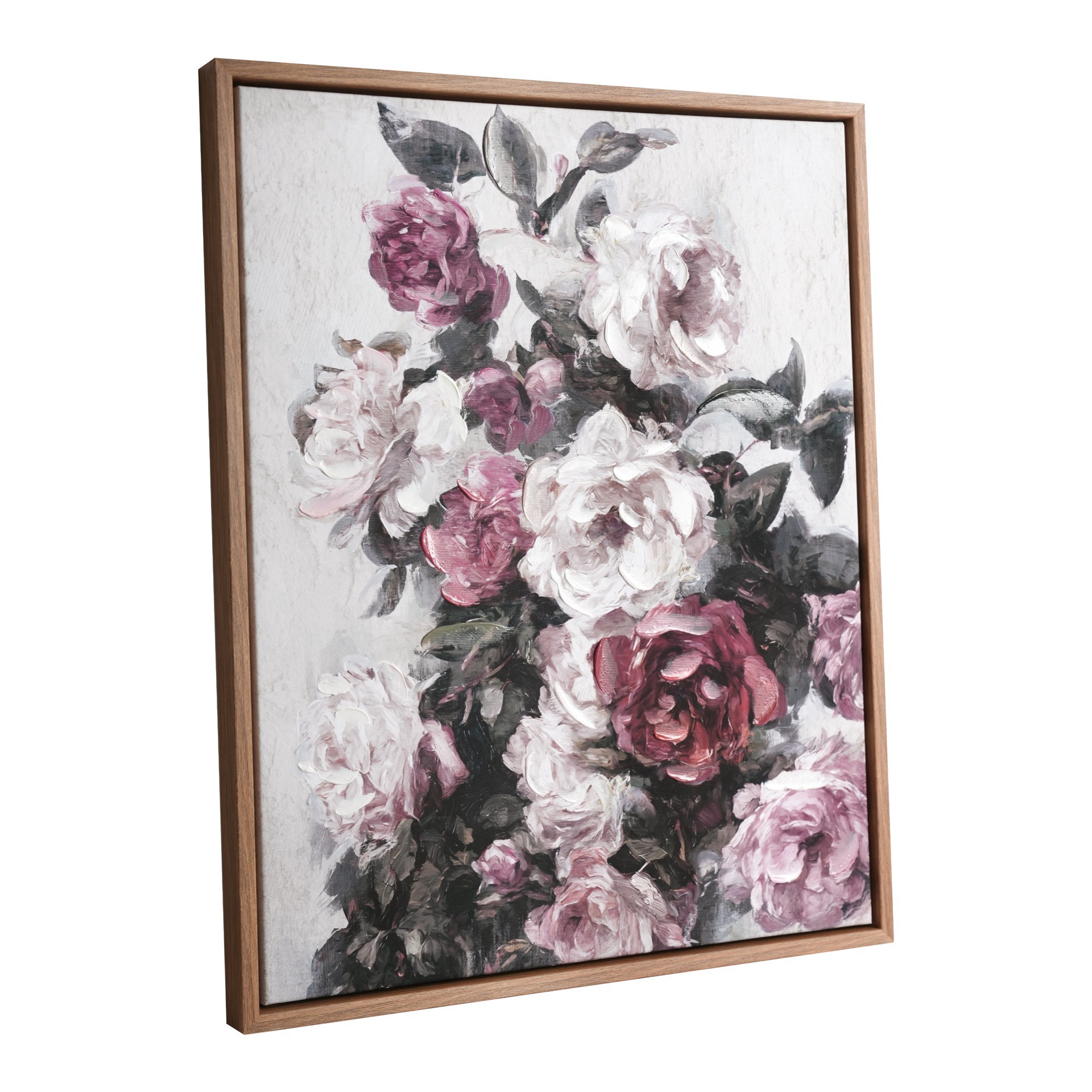 slide 3 of 5, 20" Floral Canvas Wall Art By Ashland, 16 in x 20 in