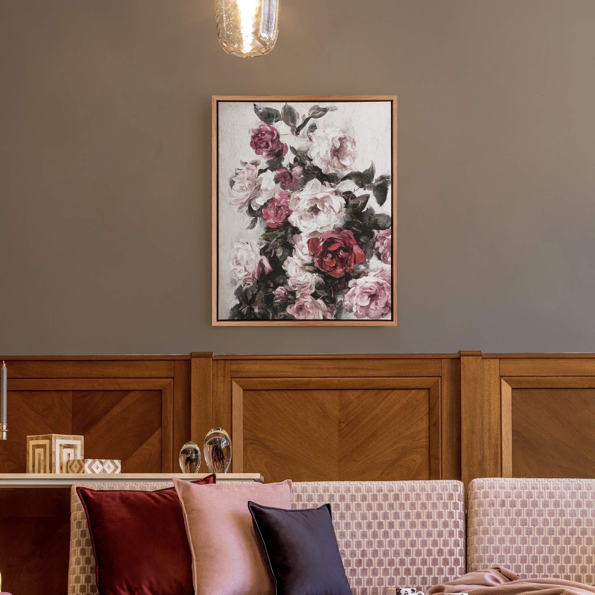 slide 5 of 5, 20" Floral Canvas Wall Art By Ashland, 16 in x 20 in