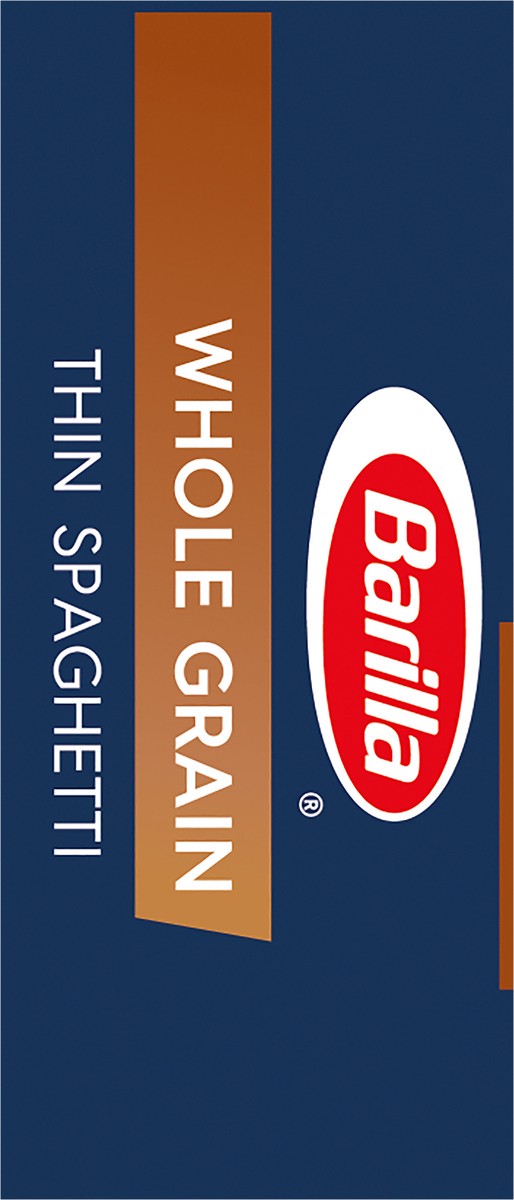 slide 7 of 9, Barilla Thin Spaghetti Whole Grain, 16 oz