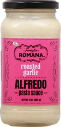 Famiglia Romana Roast Garlic Alfredo Pasta Sauce 15 oz