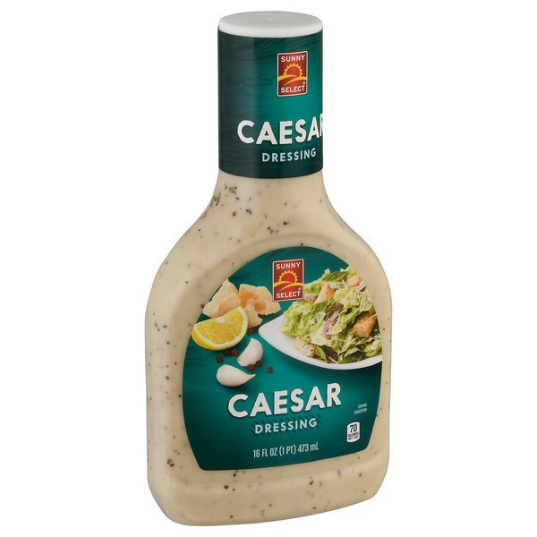 slide 1 of 1, Sunny Select Caesar Dressing 16 fl oz Bottle, 16 fl oz