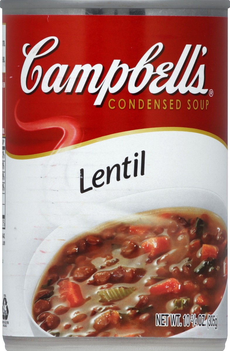 slide 2 of 3, Campbell's Condensed Lentil Soup, 10.75 oz