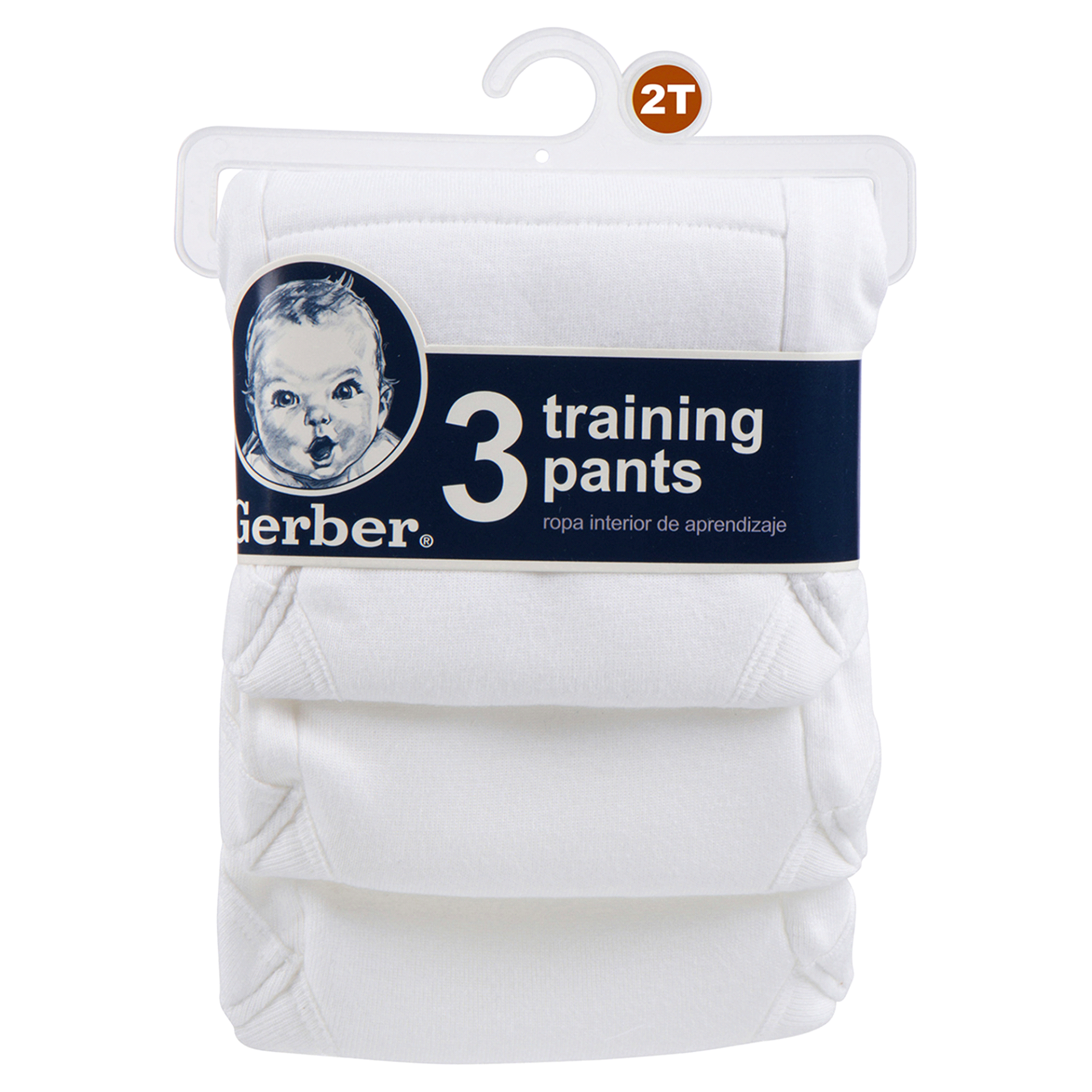 slide 1 of 1, Gerber Training Pants 2T, 2T