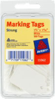 slide 1 of 1, Avery Strung Marking Tags, 100 ct