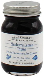 Blackberry Patch Blueberry Lemon Thyme Fruit Preserves for Cheese