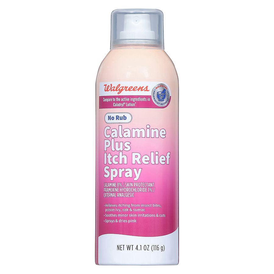 slide 4 of 5, Walgreens Calamine Plus No-Touch Spray, 6 oz