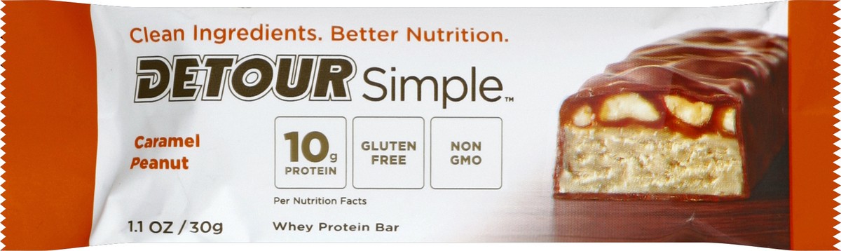 slide 5 of 5, Detour Protein Bar 1.1 oz, 1.1 oz