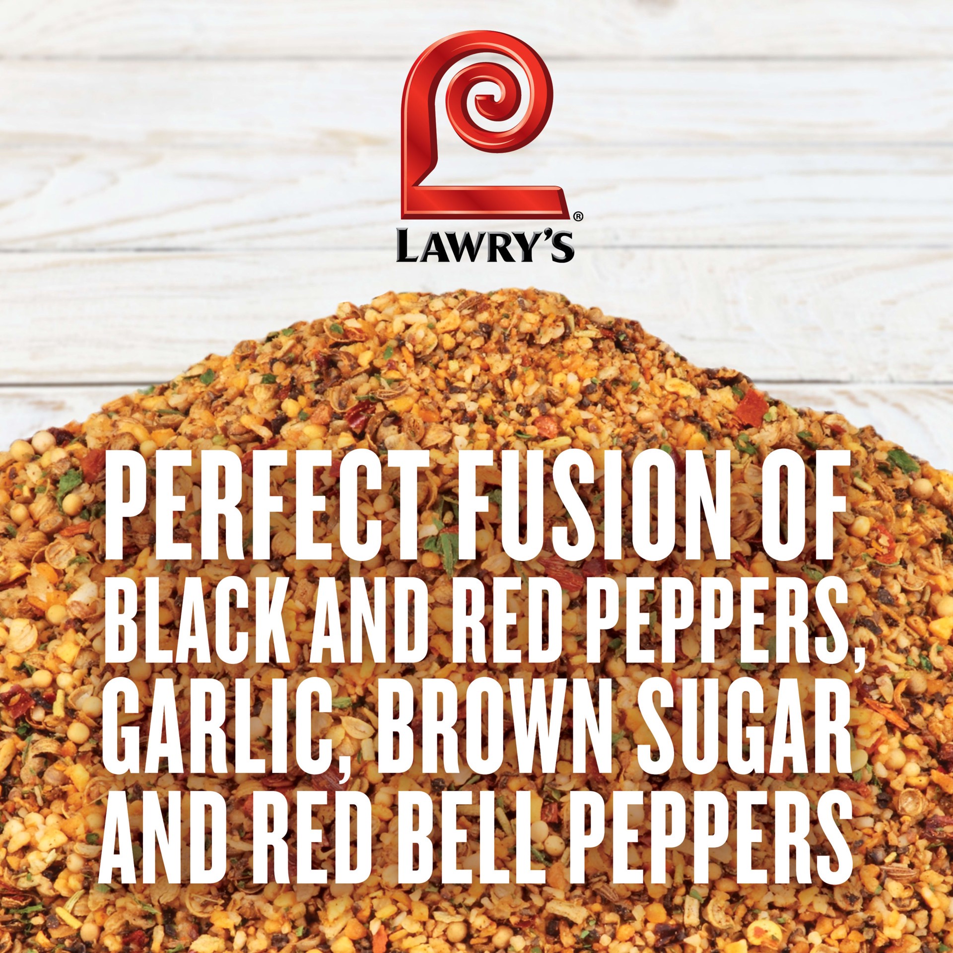 slide 3 of 5, Lawry's Cracked Pepper, Garlic & Herb Rub, 24 oz, 24 oz