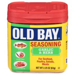 OLD BAY Garlic & Herb Seasoning, 2.25 oz