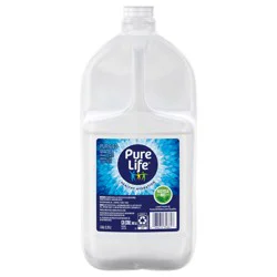Pure Life Purified Water, 1-Gallon, Plastic Bottled Water (Single)