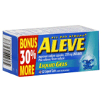 slide 1 of 1, Aleve Pain Reliever/Fever Reducer Liquid Gels, 40 ct