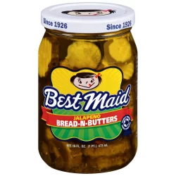 Best Maid Jalapeno Bread-N-Butters 16 fl oz