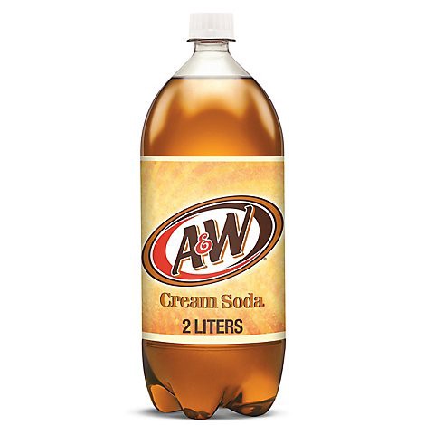 slide 1 of 1, A&w Cream Soda Bottle - 2 Liter, 2 liter