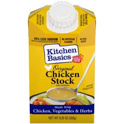 Kitchen Basics Chicken Stock- Orig - 8.25 fl oz