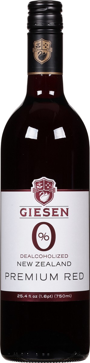 slide 2 of 13, Giesen 0% Dealcoholized New Zealand Premium Red Wine 25.4 fl oz, 25.4 fl oz