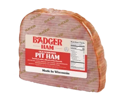 Badger Ham Sliced Old Fashioned Pit 1/4 Ham