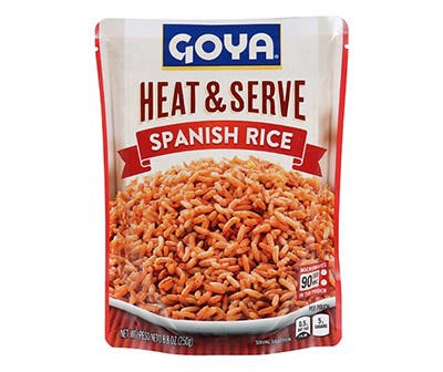 slide 1 of 1, Goya Heat & Serve Spanish Rice, 8.8 oz., 1 ct