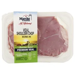 Marcho Farms Bone-In Shoulder Chop Veal - 1 ea