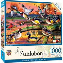 Masterpieces Audubon Autumn Feathers 1000 Piece Jigsaw Puzzle