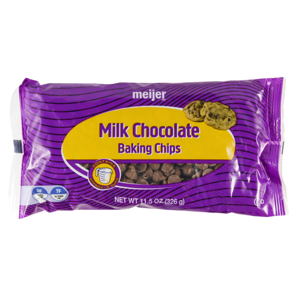 Meijer Milk Chocolate Chips 11.5 oz Shipt