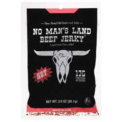 No Man's Land Hot Beef Jerky