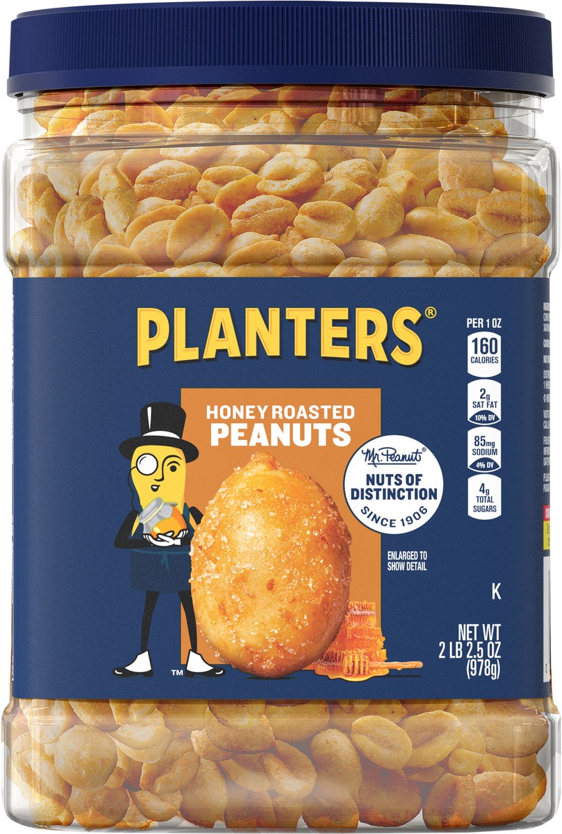 slide 5 of 9, Planters Honey Roasted Peanuts 66.5 oz, 66.50 oz