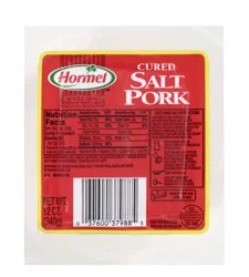 Hormel Cured Salt Pork, Vac-Pack