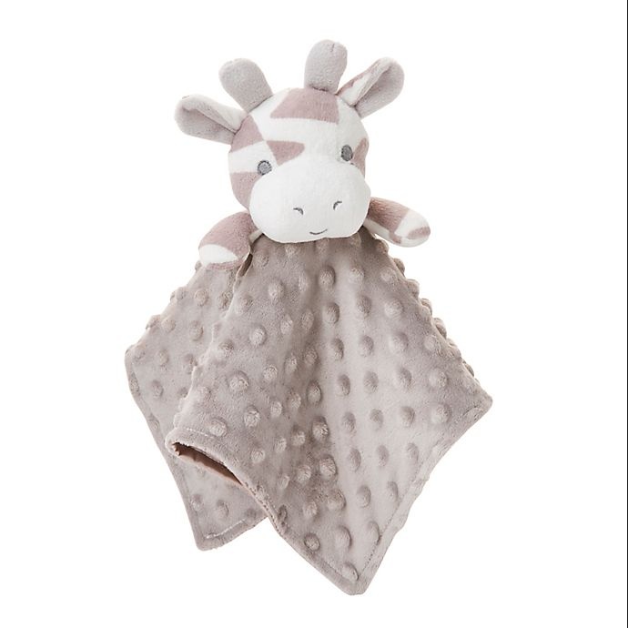 slide 1 of 3, Elegant Baby Giraffe Blankie Buddy - Taupe, 1 ct