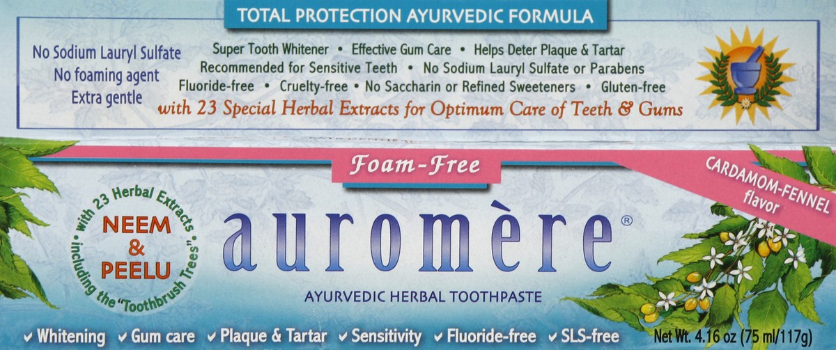 slide 2 of 5, Auromere Toothpaste 4.16 oz, 4.16 oz
