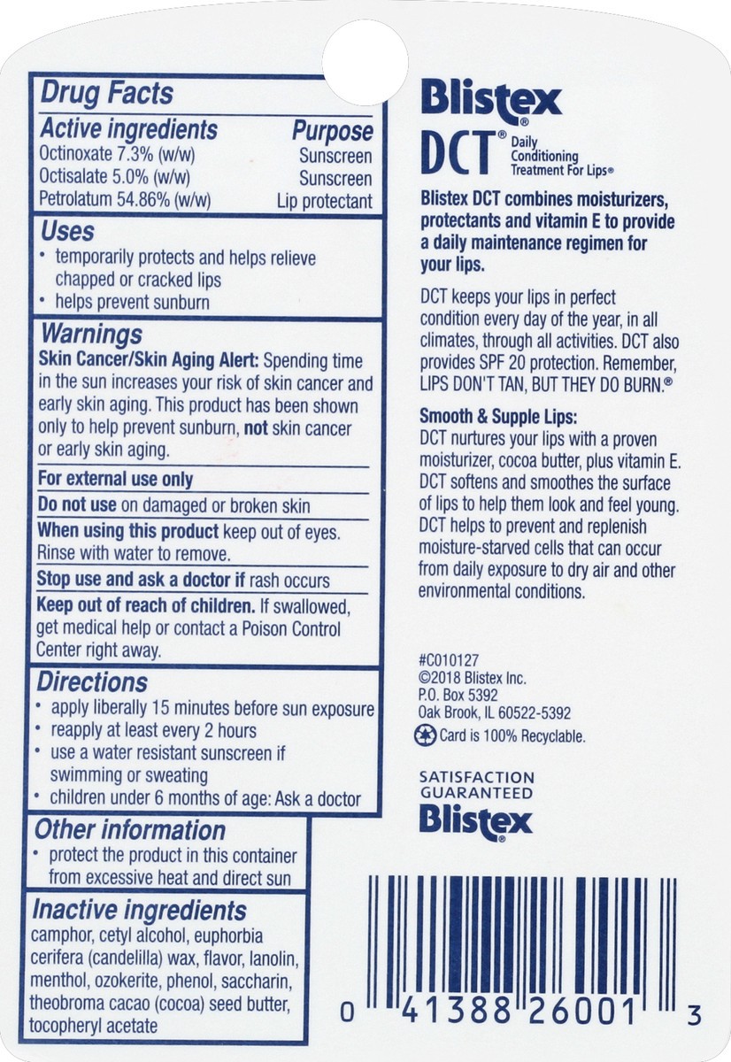 slide 7 of 7, Blistex Lip Protectant/Sunscreen 0.25 oz, 0.25 oz