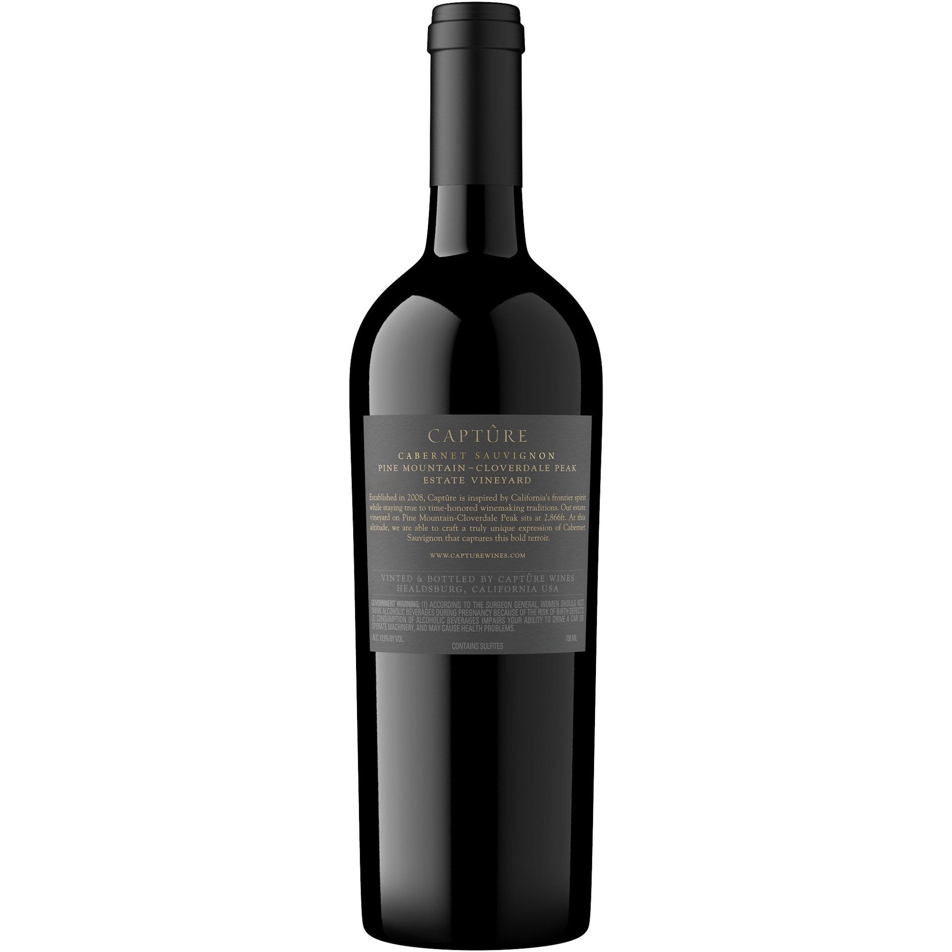 slide 2 of 2, Captûre Capture Cabernet Sauv, 750 ml