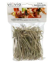 Blueoco Bamboo Picks - 3.5 in