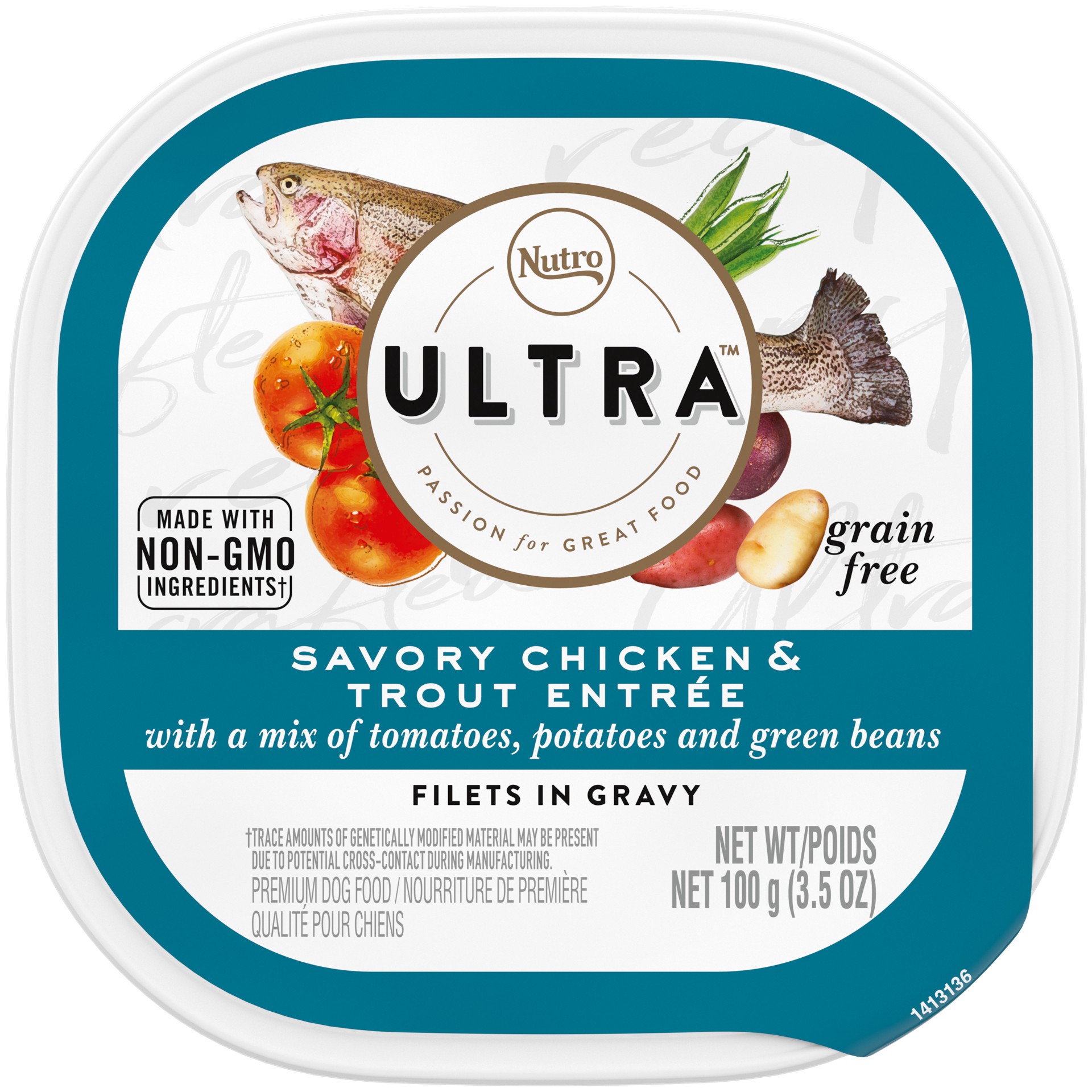 slide 1 of 4, Ultra Adult Wet Dog Food - Filets in Gravy , 3.5 Oz., 3.5 Oz