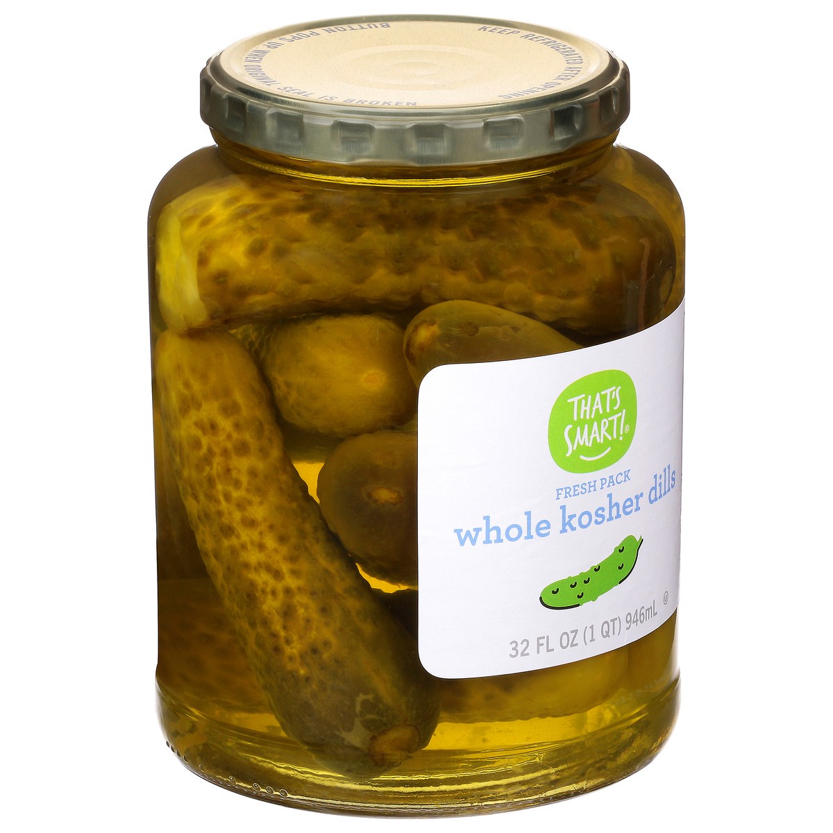 slide 4 of 9, That's Smart! Whole Dill Spears Pickles 32 fl oz, 32 fl oz