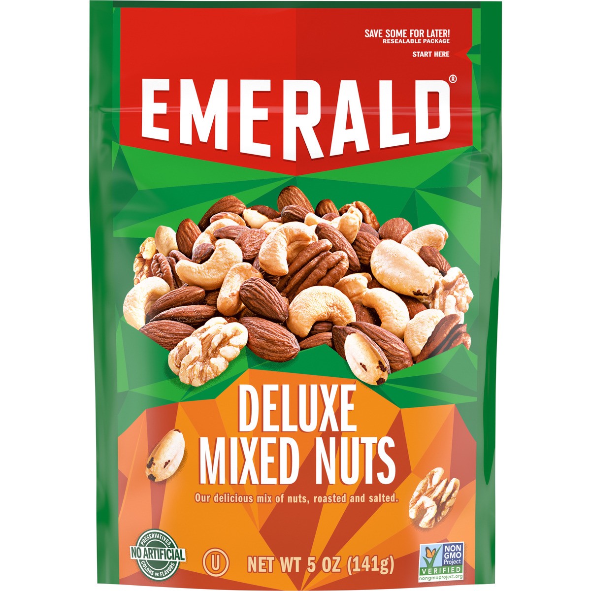 slide 1 of 5, Emerald Deluxe Mixed Nuts, 5 oz