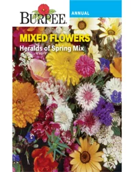 Burpee Mixed Flowers Heralds of Spring Mix