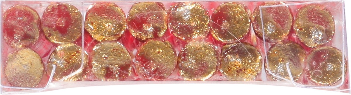 slide 2 of 11, Caspari Red/Gold Birthday Slims Birthday Candles 16 Each, 16 ct