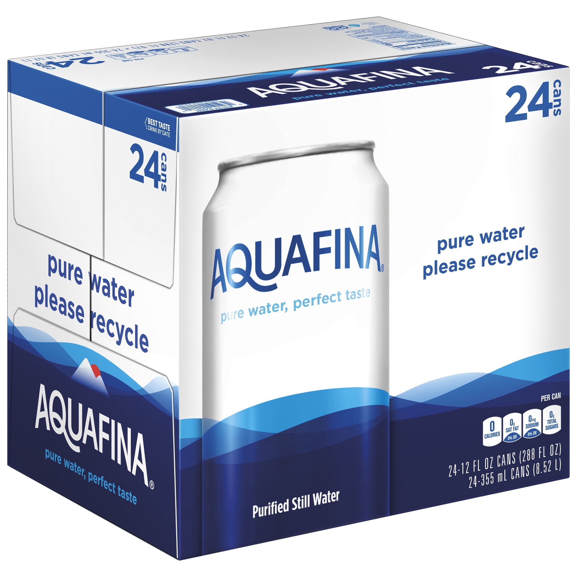 slide 1 of 1, Aquafina Purified Still Water - 288 oz, 288 oz