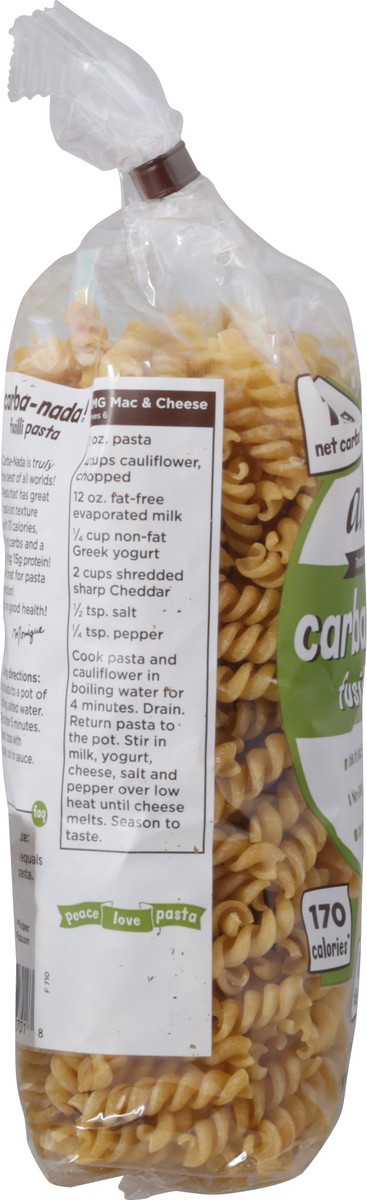 slide 6 of 13, Al Dente Carba-Nada Fusilli Pasta - 12 oz, 12 oz