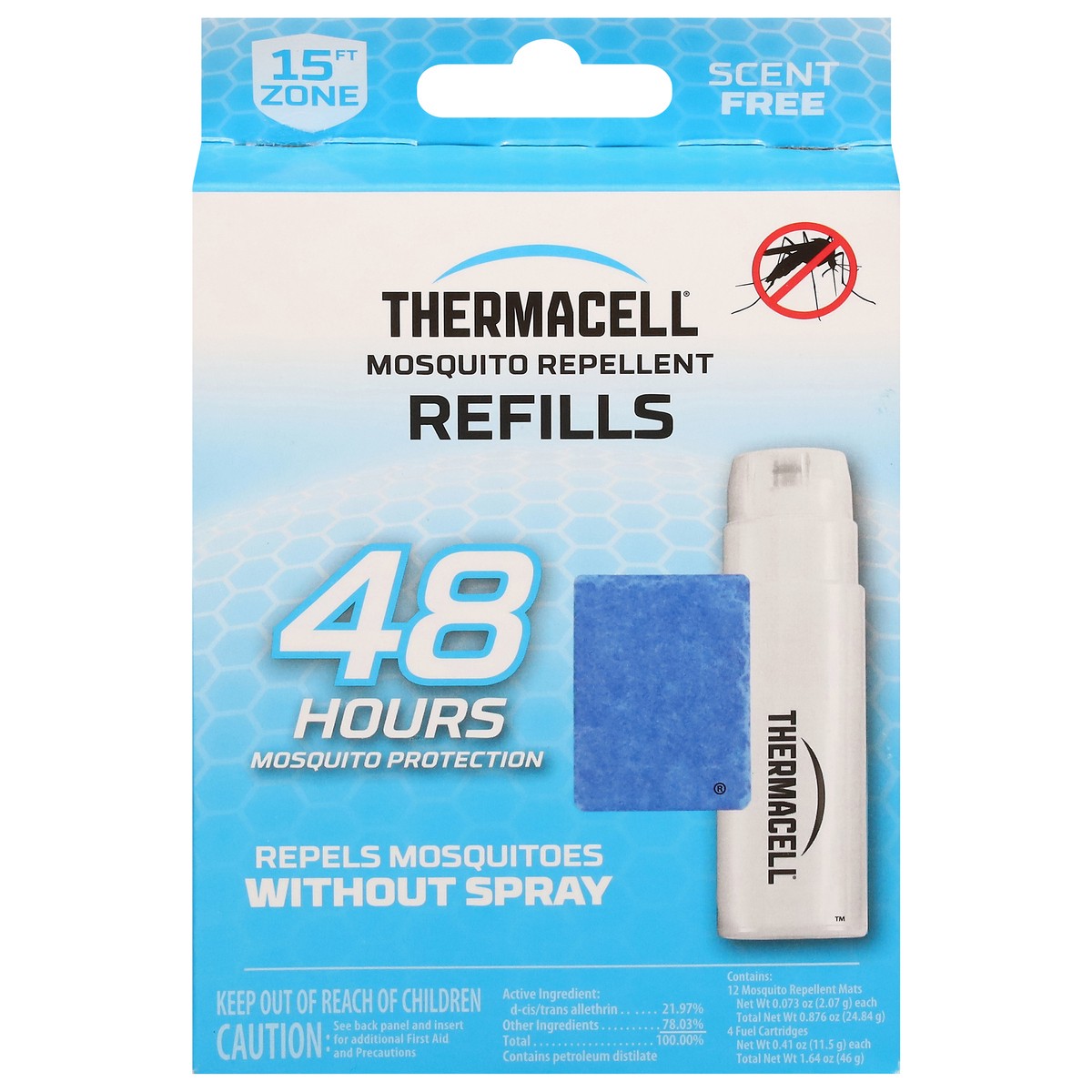 slide 1 of 10, Thermacell Mosquito Repellent Refills 1 ea, 1 ct