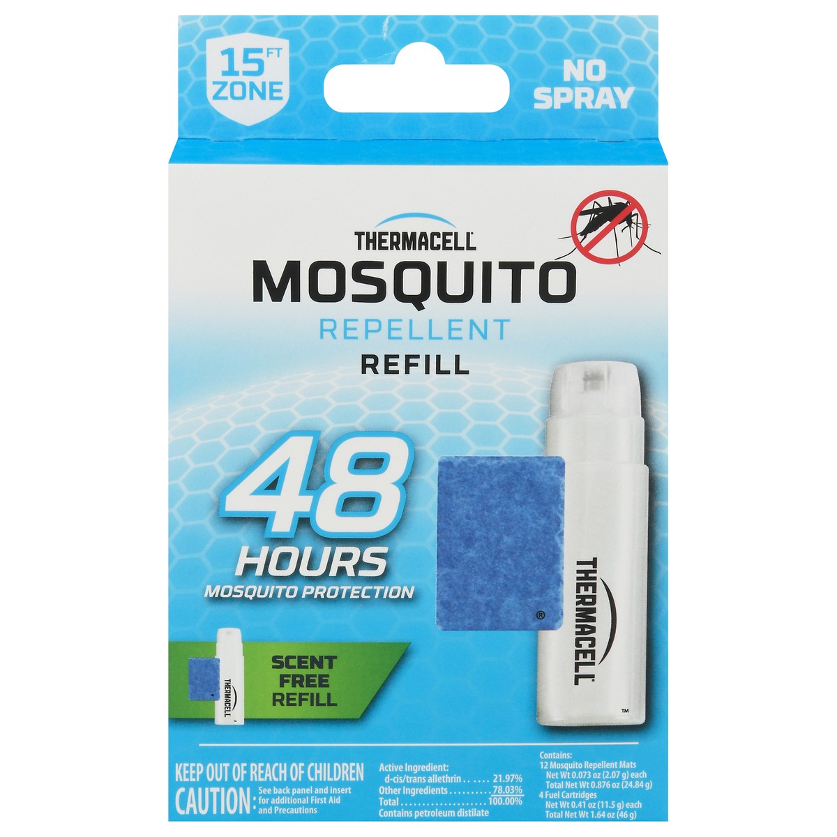 slide 9 of 10, Thermacell Mosquito Repellent Refills 1 ea, 1 ct