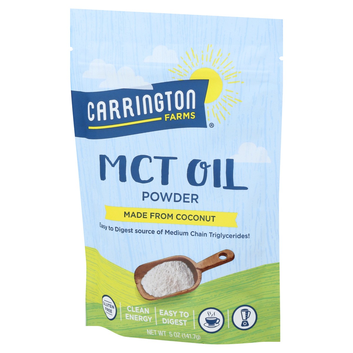 slide 5 of 9, Carrington Farms MCT Oil Powder 5 oz, 5 oz