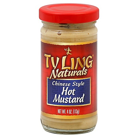 slide 1 of 1, Ty Ling Naturals Hot Mustard, 4 oz