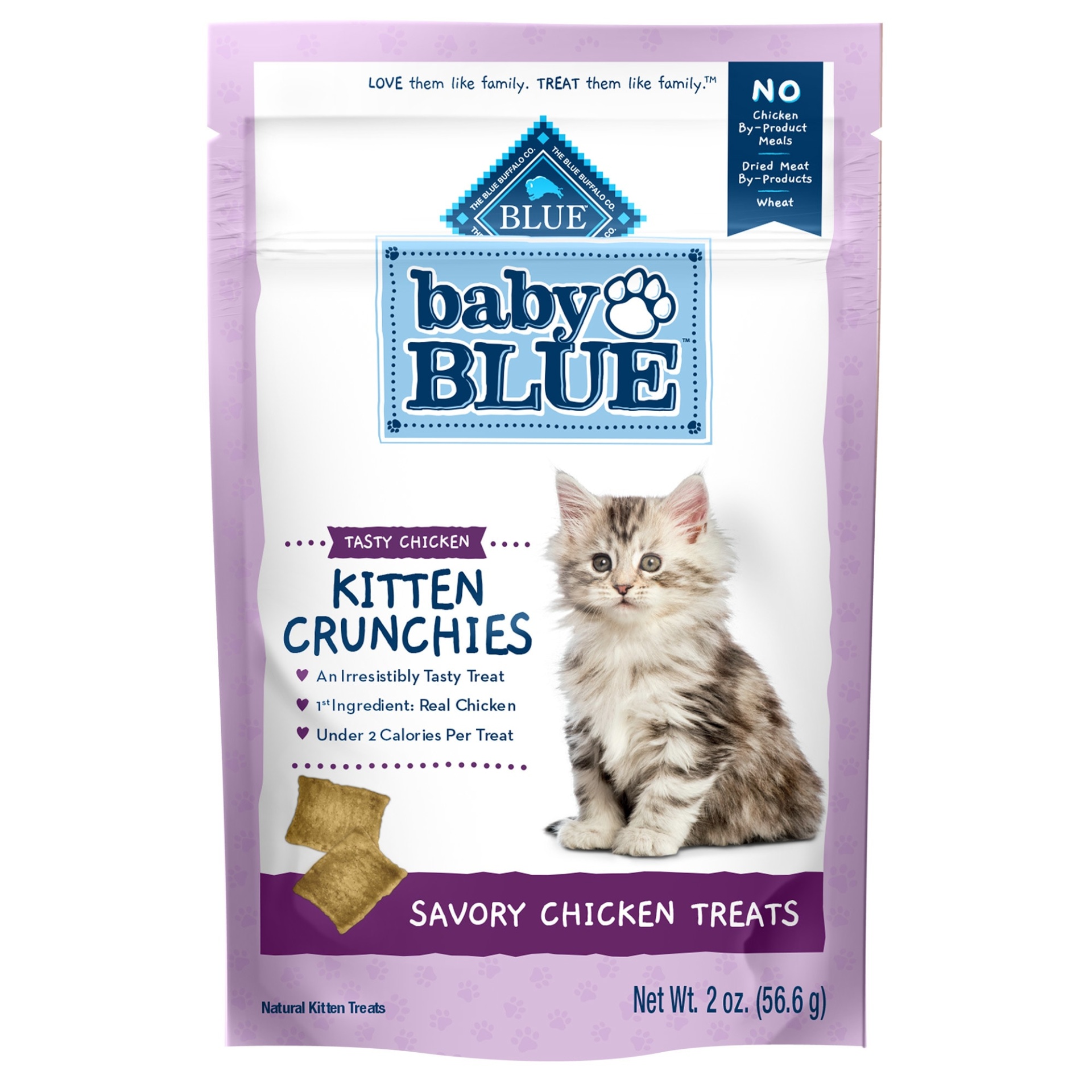 Blue Buffalo Baby BLUE Kitten Crunchy Treat, Chicken 2 oz | Shipt