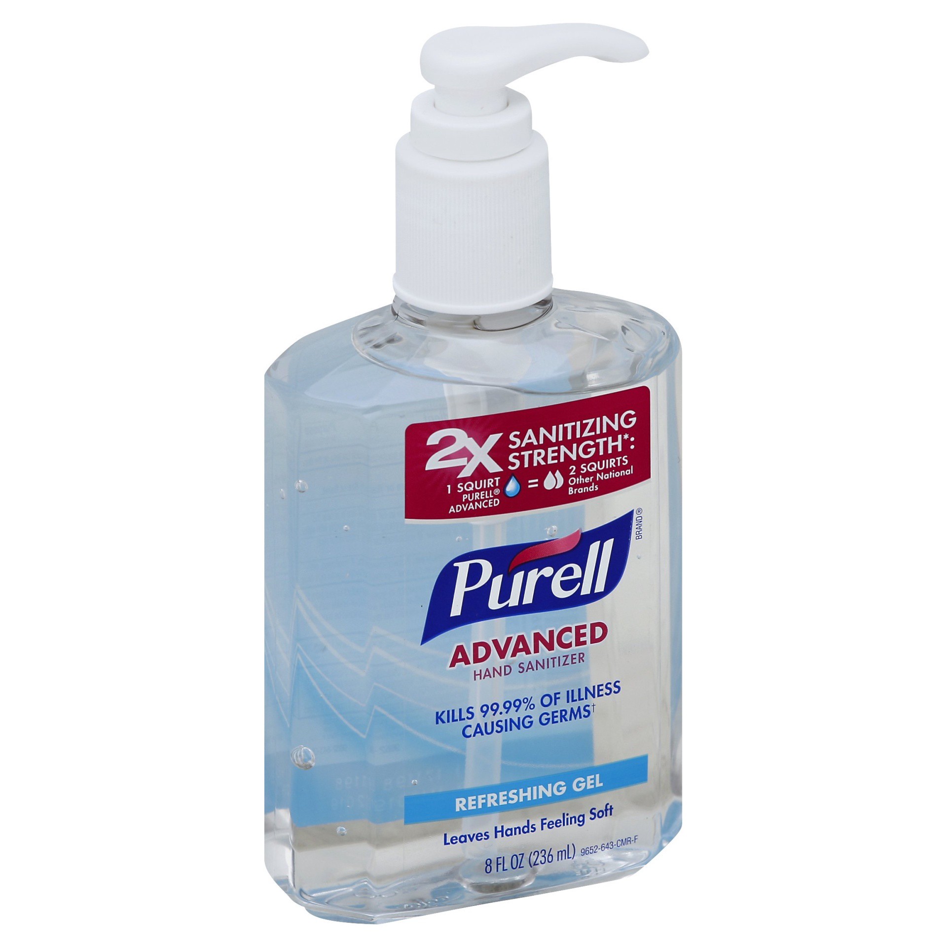 slide 1 of 10, PURELL Advanced Hand Sanitizer Refreshing Gel, 8 oz